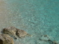 Türkei Südküste Bucht blaues Wasser